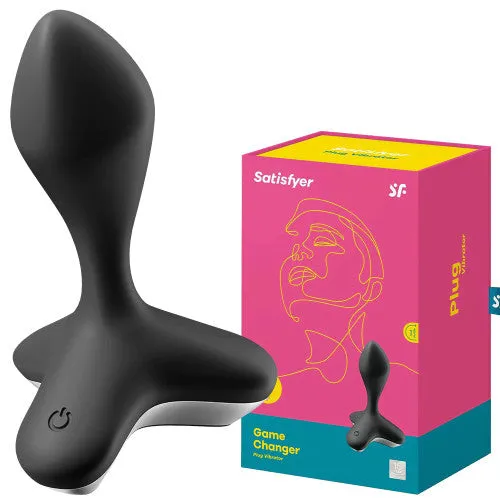 Anal Satisfyer Satisfyer Game Changer Plug Vibrator Black