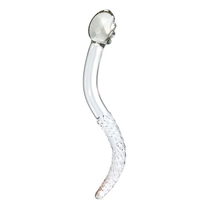 Anal SexyPlay 255cm Spiral Double Ended Glass Anal Plug Thruster Dildo