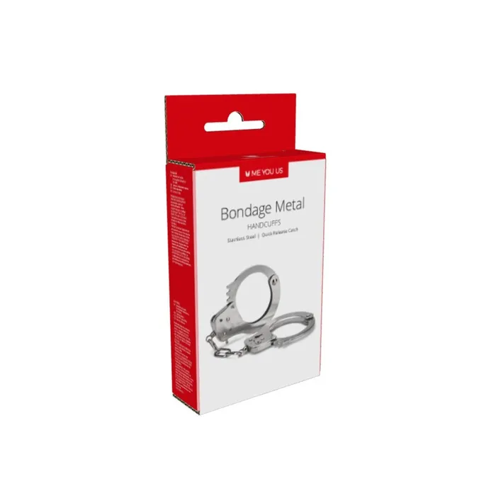 Couples Me You Us Me You Us Premium Heavy Duty Metal Bondage Handcuffs