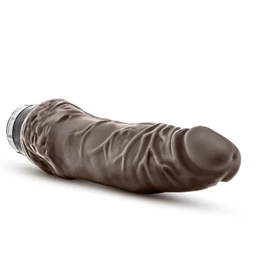 Dr Skin Cock Vibe Chocolate 18cm Blush Novelties Female Sex Toys