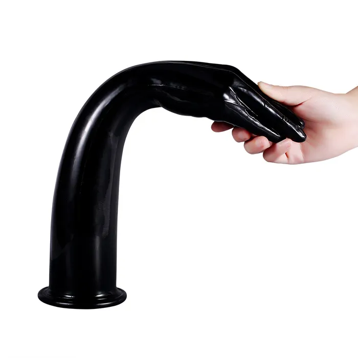 DY Anal DY 1496 Huge Realistic Hand Play Fisting Dildo Anal Plug Black