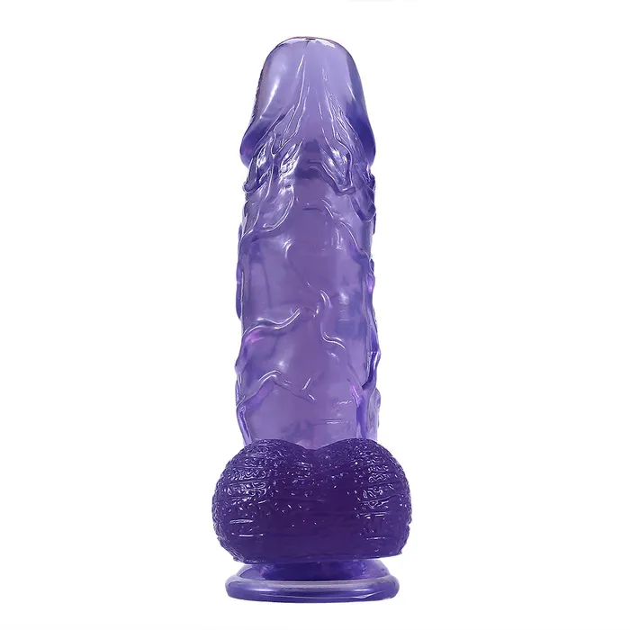 DY Female Sex Toys DY 1023 Titan Super Giant Realistic Dildo Purple