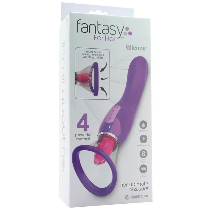 Fantasy For Her Ultimate Pleasure Clitoral Pump Vibe sextoysvancouver Female Sex Toys