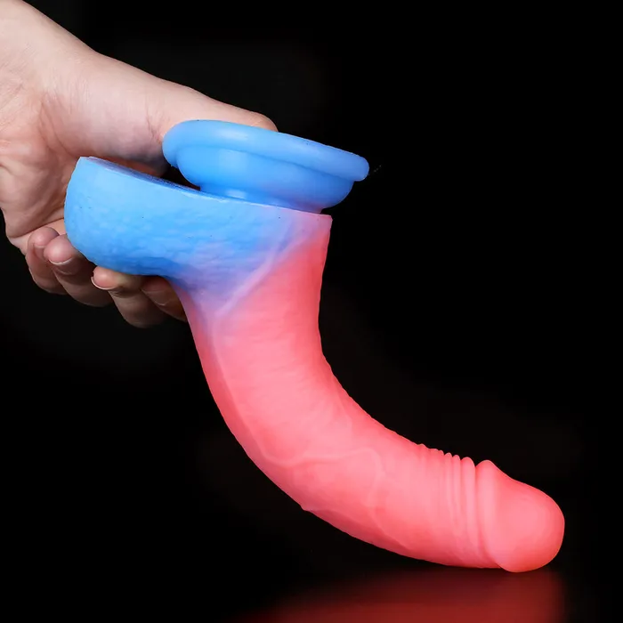 Female Sex Toys MD 728 Trumpet Luminous Fantasy Realistic Dildo MD