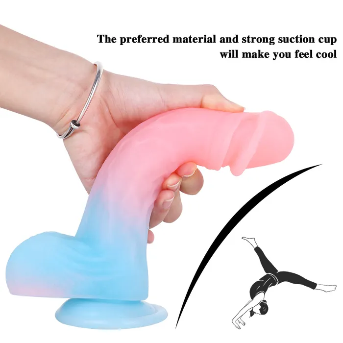 Female Sex Toys MD 827 Makiba Luminous Realistic Fantasy Dildo MD