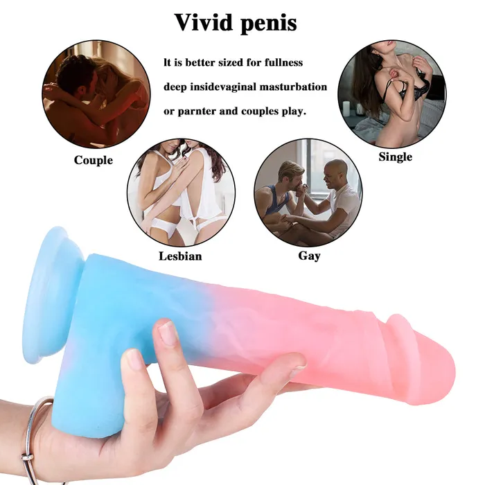 Female Sex Toys MD 827 Makiba Luminous Realistic Fantasy Dildo MD