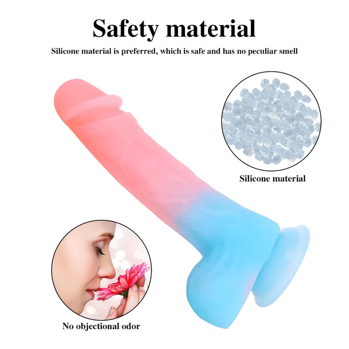 Female Sex Toys MD 827 Makiba Luminous Realistic Fantasy Dildo MD