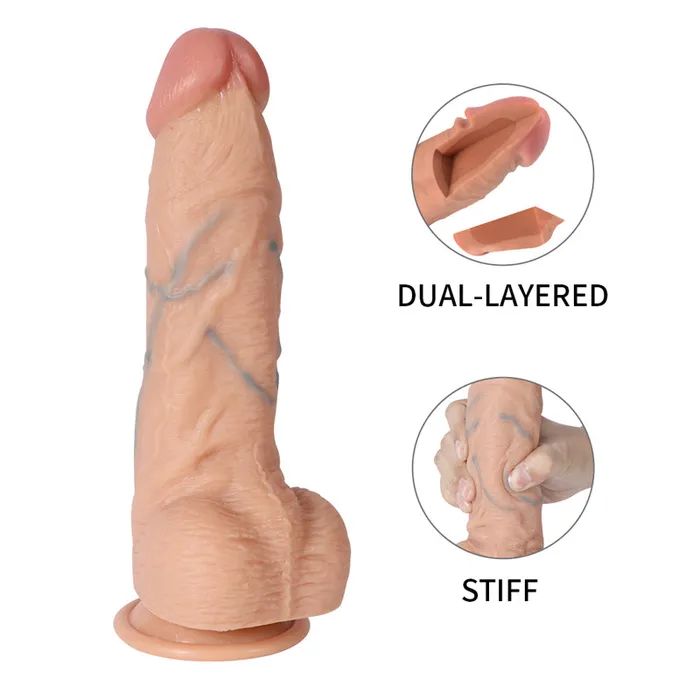 Female Sex Toys MD Burton XL Silicone Realistic Dildo MD