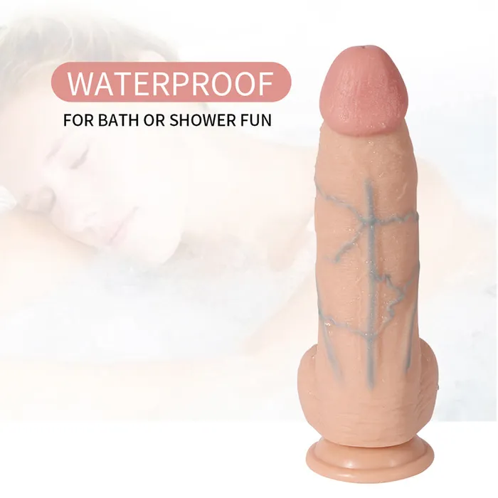 Female Sex Toys MD Burton XL Silicone Realistic Dildo MD