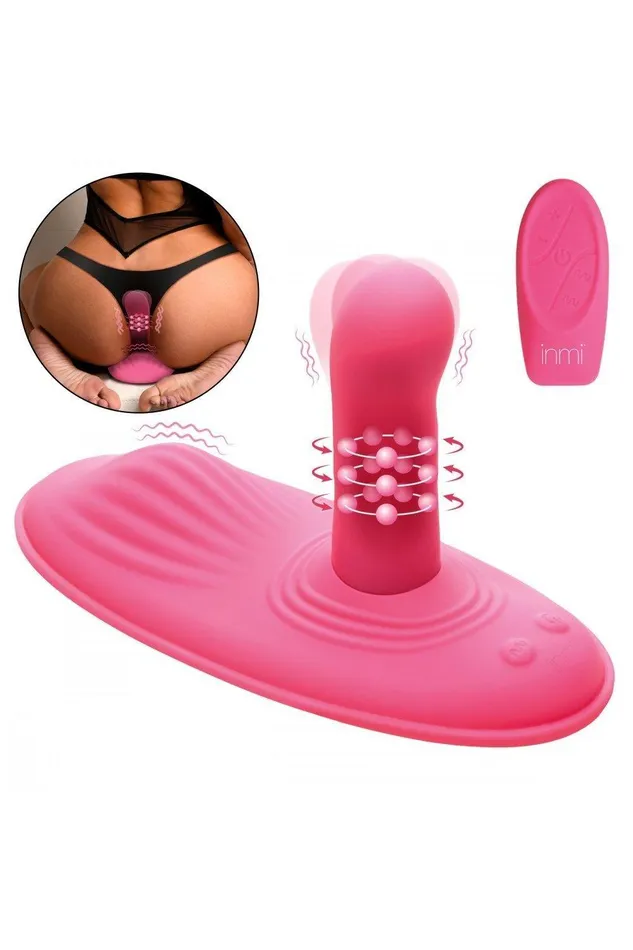 Female Sex Toys Spin n Grind Rotating and Vibrating Silicone Sex Grinder Sex On the Go