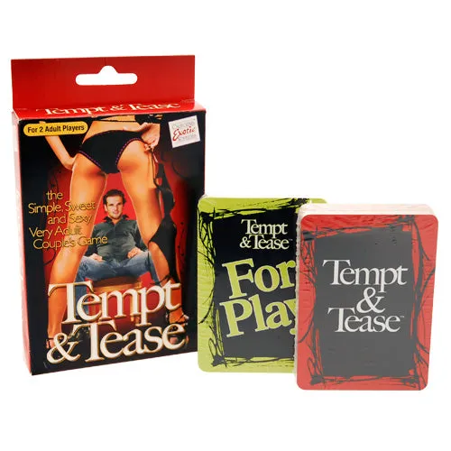 Games Tempt And Tease Game California Exotic