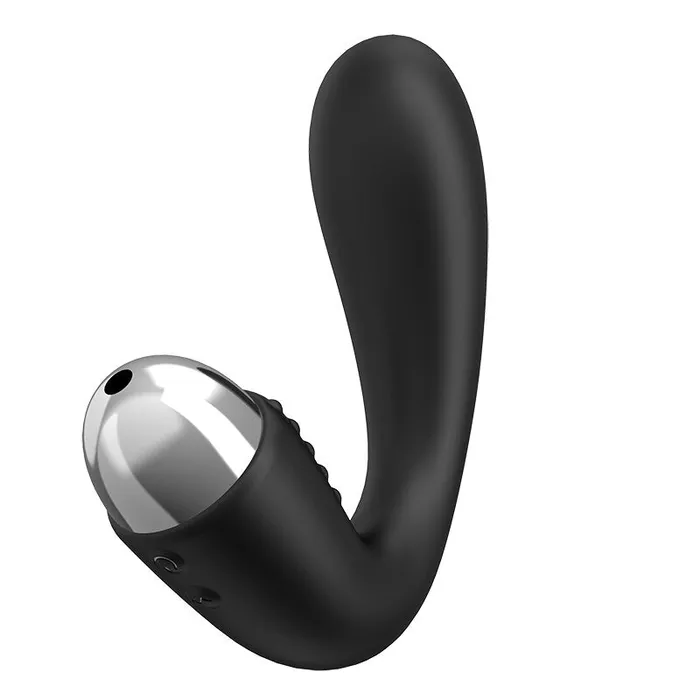 JRL Male Sex Toys JRL Soft Silicone Anal Plug Vibrator Prostate Massager Smooth Edition