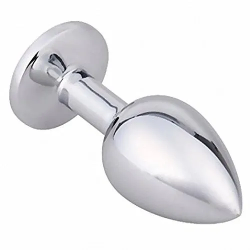 Kiotos Anal Stainless steel Jewel Butt plug PinkLarge