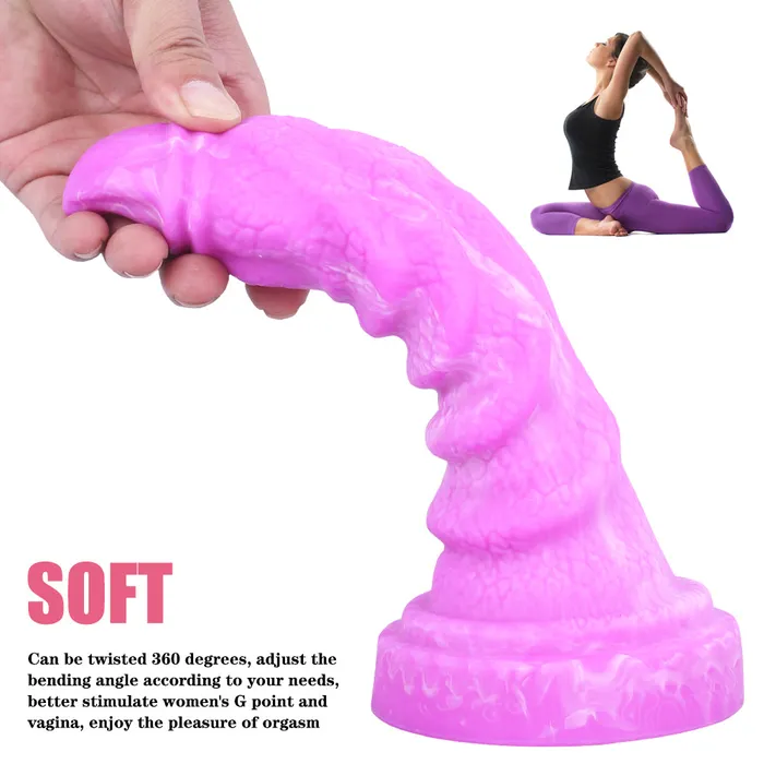 Male Sex Toys MD MD 86 Silicone Alien Fantasy Dildo Anal Plug