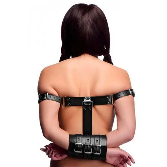 Male Sex Toys XR Brands Strict Arm Binder Adjustable Restraint