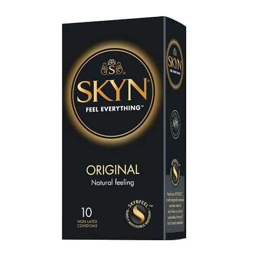 Mates Male Sex Toys Mates SKYN Original Non Latex Condoms 10 Pack