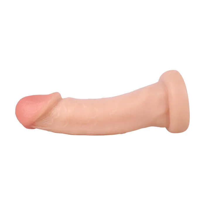 MD 846 inch Large Realistic Dildo Anal Plug Curved Flesh MD Anal