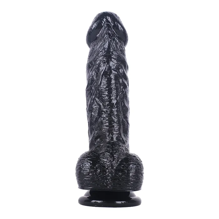 MD 984 Super Realistic Thick Dildo Black MD Female Sex Toys