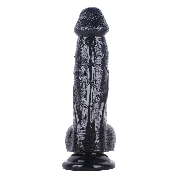 MD 984 Super Realistic Thick Dildo Black MD Female Sex Toys