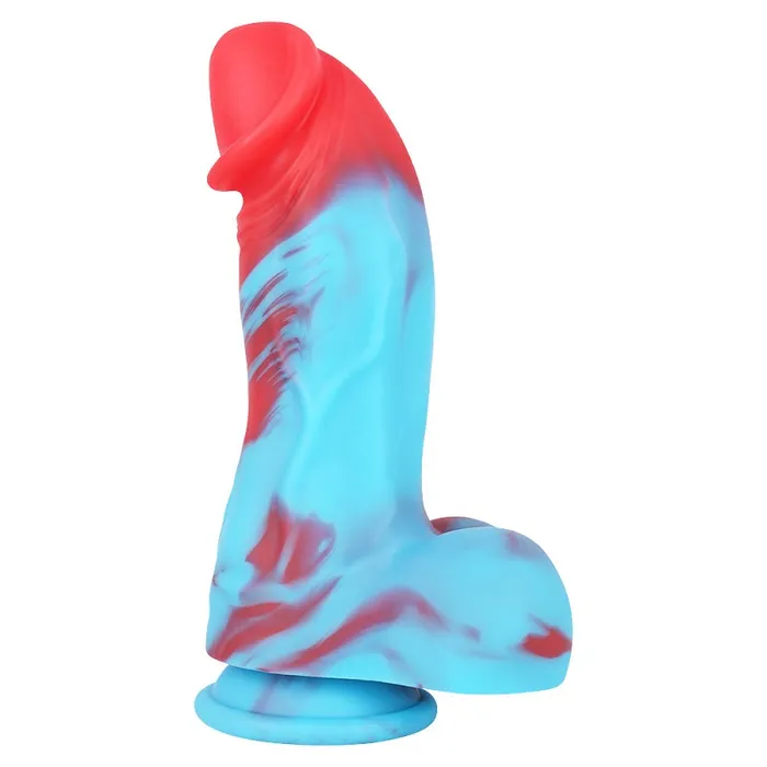 MD Gorilla 866 inch Bad Dragon Dildo Silicone RedBlue MD Anal