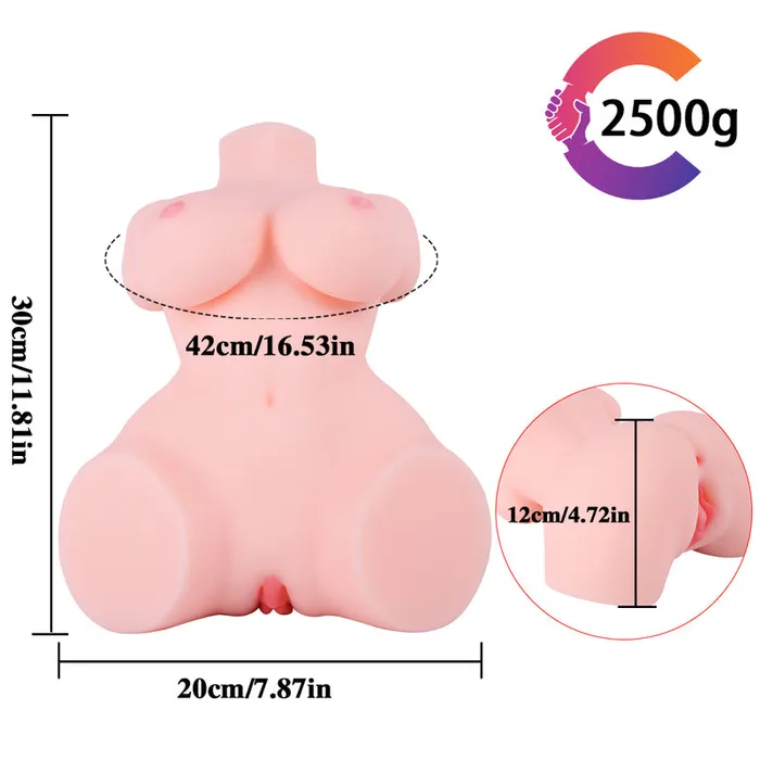 MD Male Sex Toys MD Silicone Realistic Anal Pussy Masturbator Sex Doll