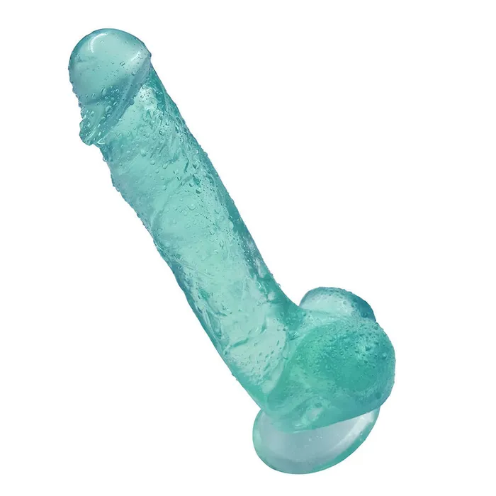 MD Stallion 23cm Heavy Crystal Realistic Dildo Green MD Female Sex Toys