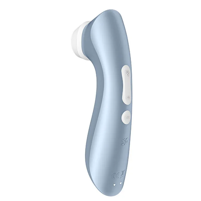 SATISFYER PRO 2 PLUS Air Pulse Clitoris Sucking Vibrator Blue Satisfyer Vibrators