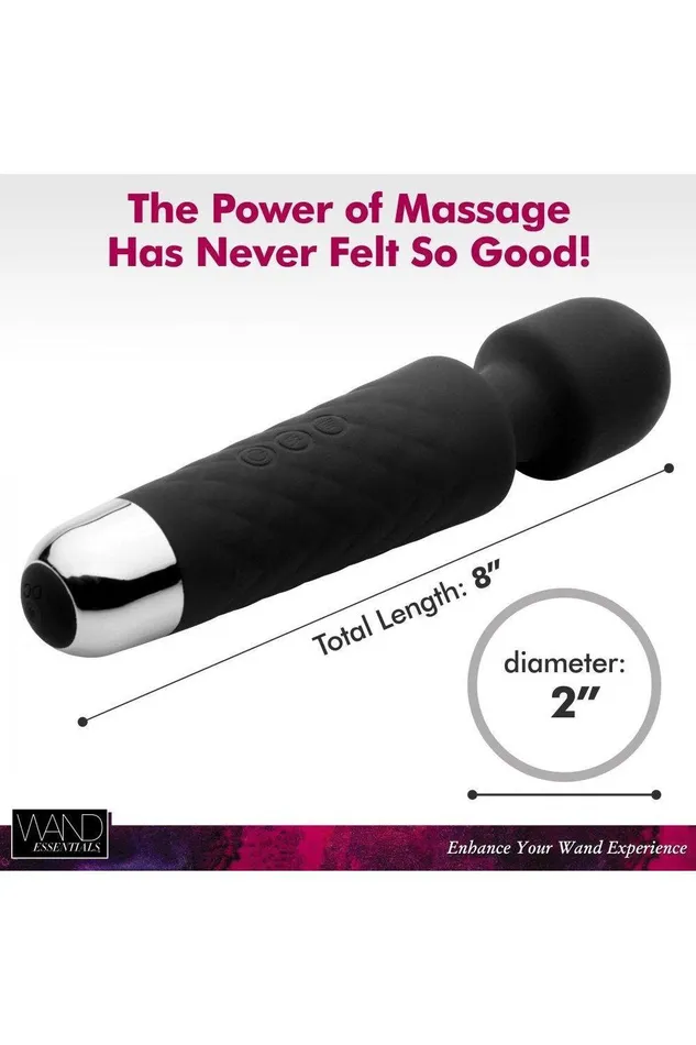 Sex On the Go 18X Luxury Silicone Travel Wand Female Sex Toys