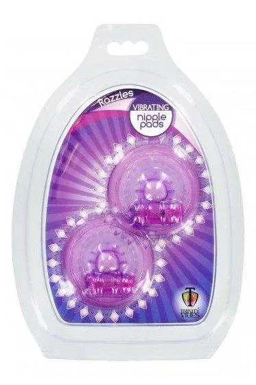 Sex On the Go Female Sex Toys Razzles Vibrating Nipple Pads