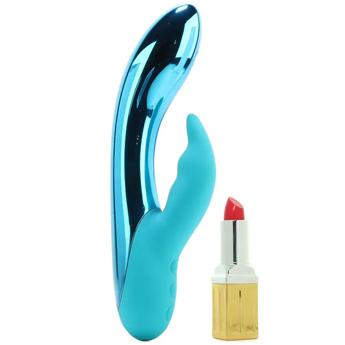 sextoysvancouver Vibrators DazzLED Brilliance Rabbit Vibe in Blue