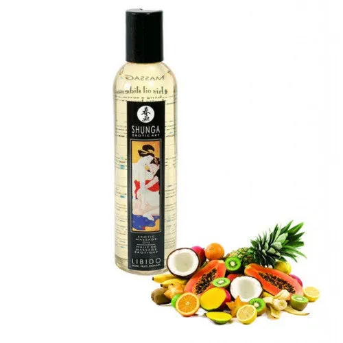 Shunga Couples Shunga Libido Exotic Fruits Massage Oil 240ml