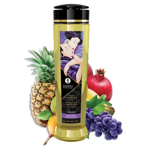 Shunga Couples Shunga Libido Exotic Fruits Massage Oil 240ml