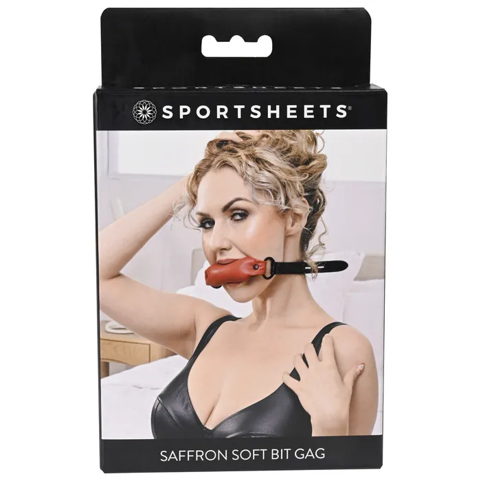 Sportsheets Saffron Soft Bit Gag Sportsheets Male Sex Toys