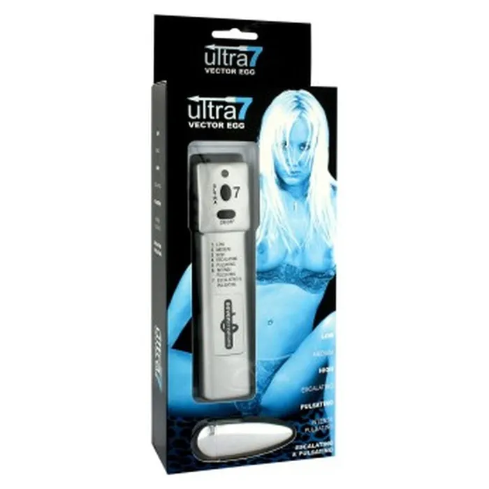 Ultra 7 Vector Egg Vibrating Seven Creations Female Sex Toys