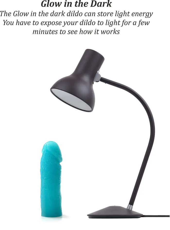 vaculock Dildos Reciprocating Saw Adapter With 6 inch Aqua Glow In The Dark VacuLock DildoRSA adapterDildo