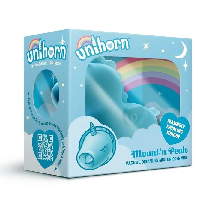 Vibrators Creative Conceptions Unihorn Mountn Peak Twirling Tongue Unicorn Vibe